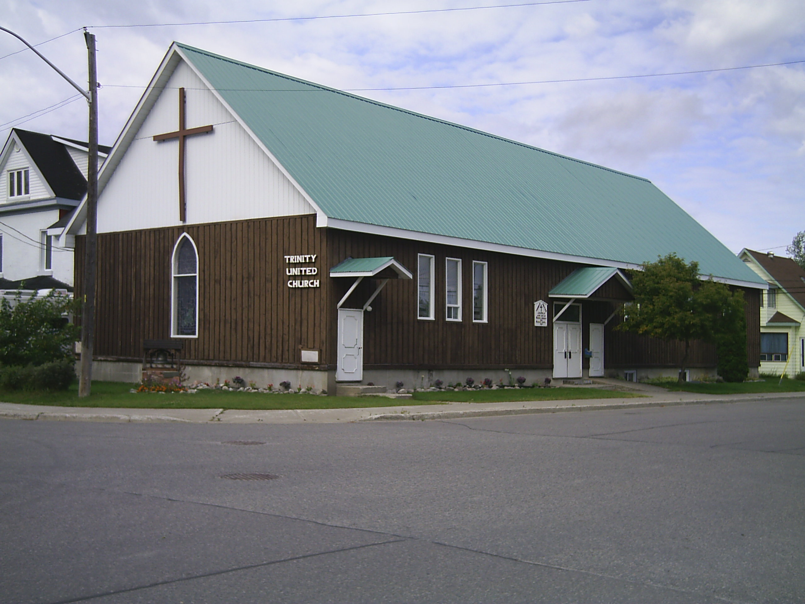 Trinity United Church  (Chapleau, Ontario) logo