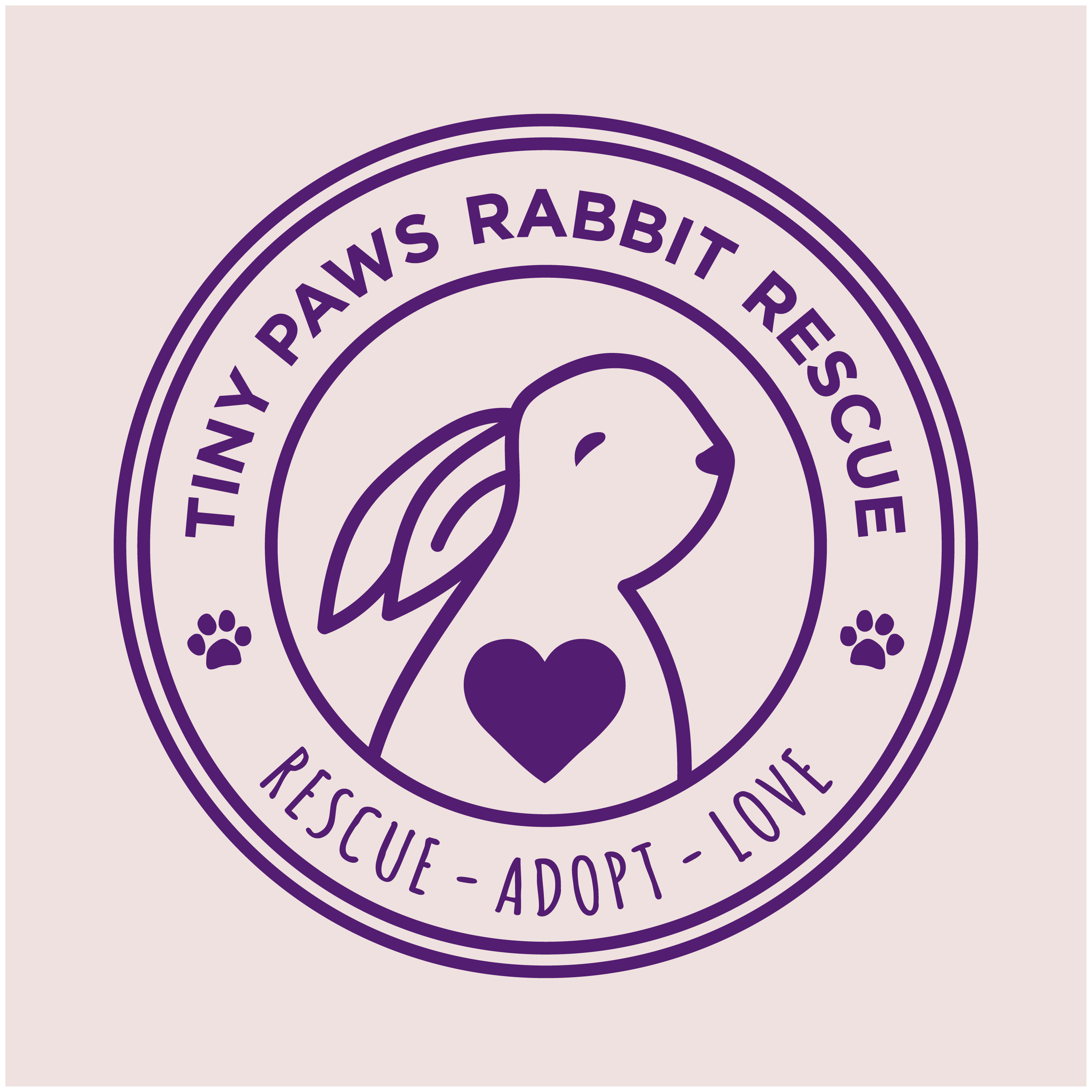 Tiny Paws Rabbit Rescue logo