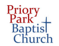 PRIORY PARK BAPTIST CHURCH logo