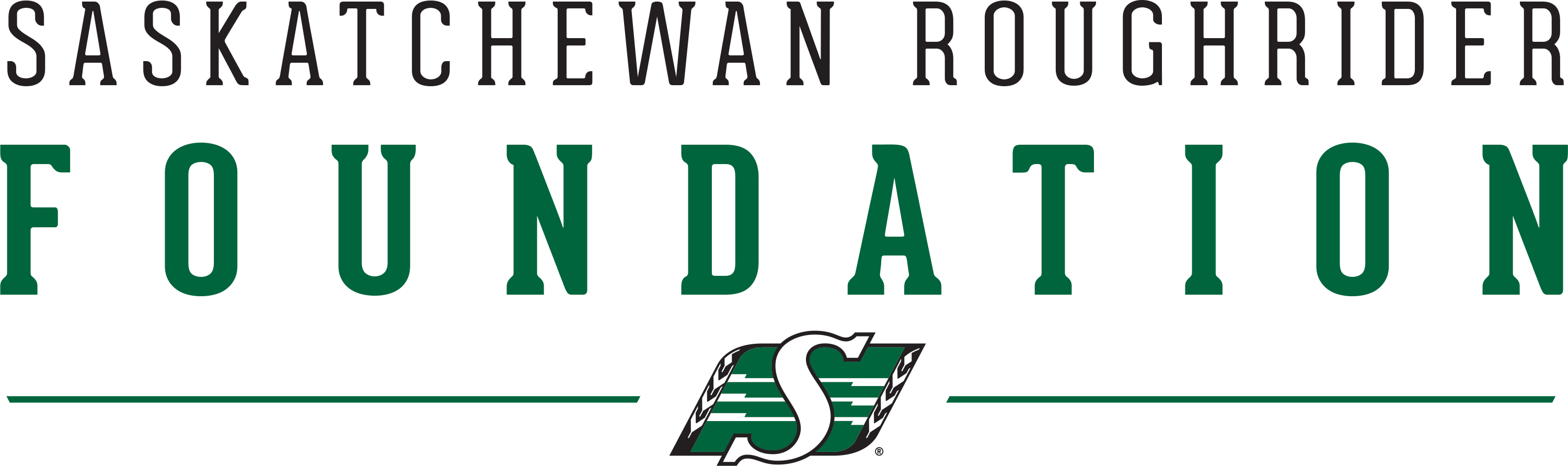 Saskatchewan Roughrider Foundation logo