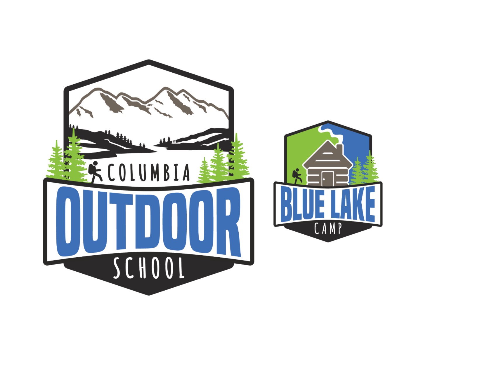 Blue Lake Forest Education Society logo