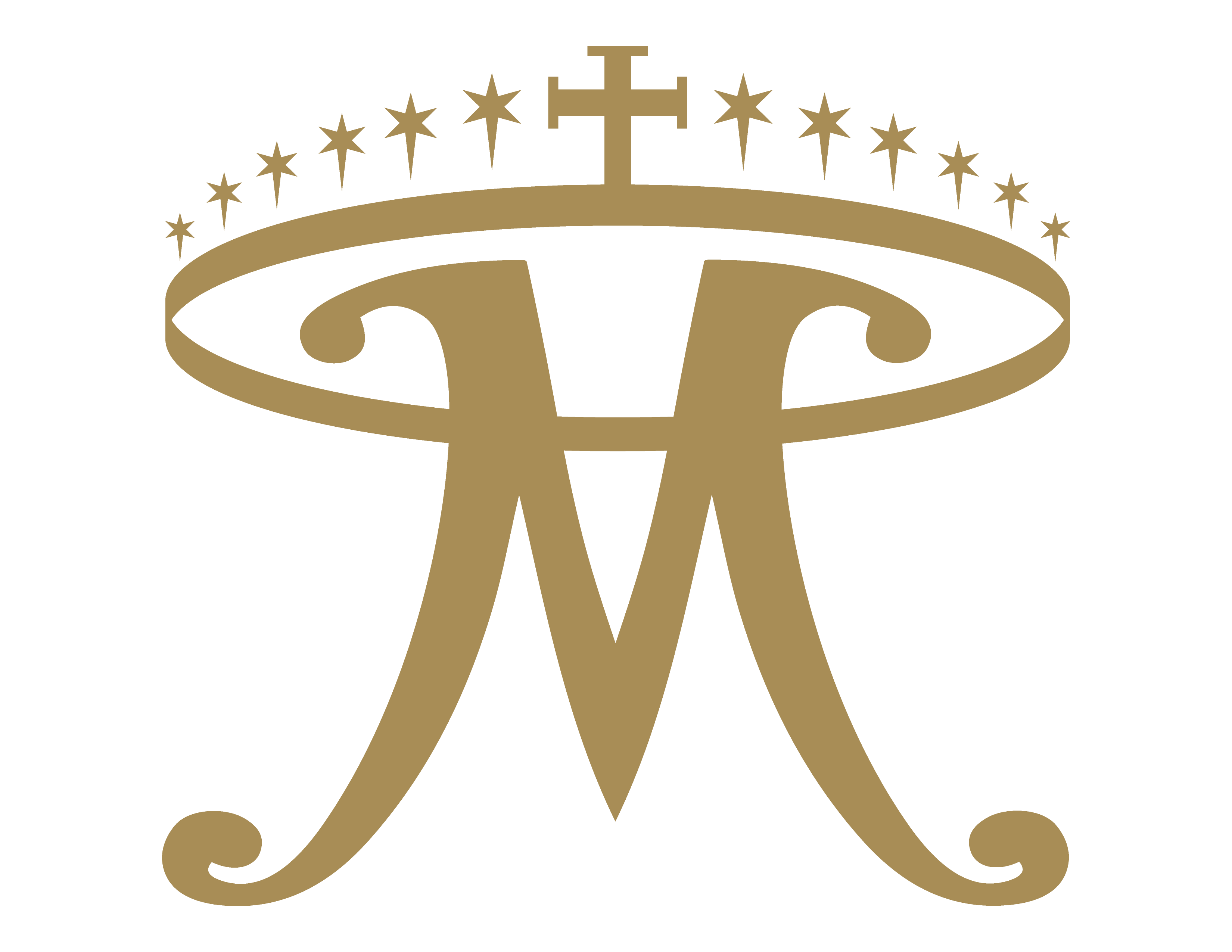 Queenship of Mary Community logo