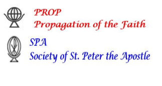 PROPAGATION OF THE FAITH AND ST. PETER THE APOSTLE logo