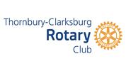 THORNBURY CLARKSBURG ROTARY CLUB logo
