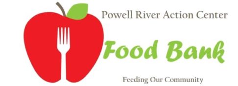 Powell RIver Action Centre Foodbank logo