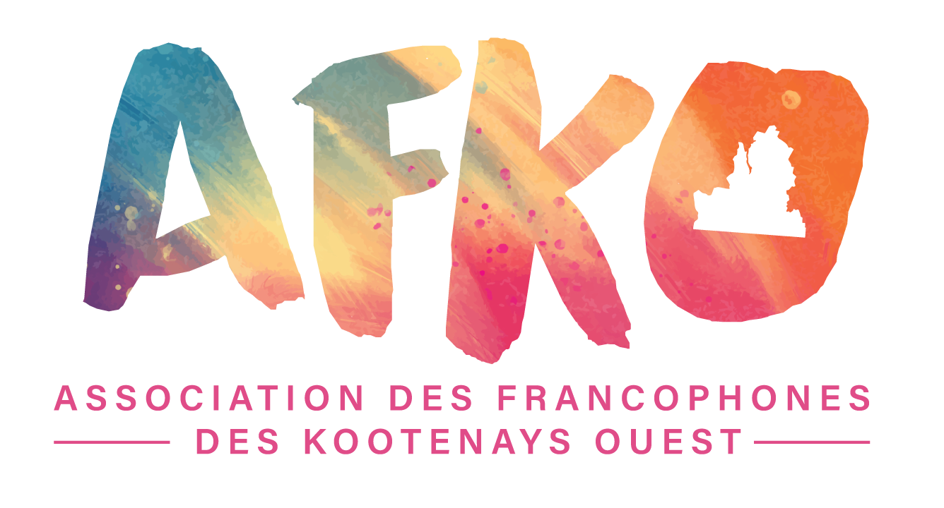 Association des francophones des Kootenays Ouest logo