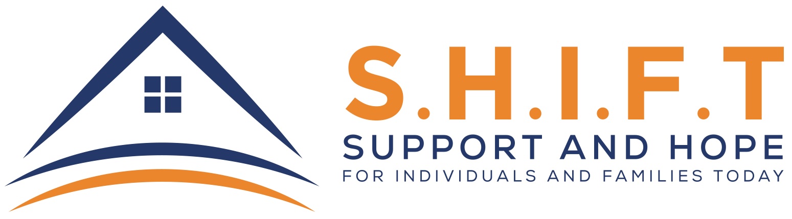 S.H.I.F.T. (Support and Hope for Individuals and Families Today) logo