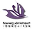THE LEARNING ENRICHMENT FOUNDATION logo