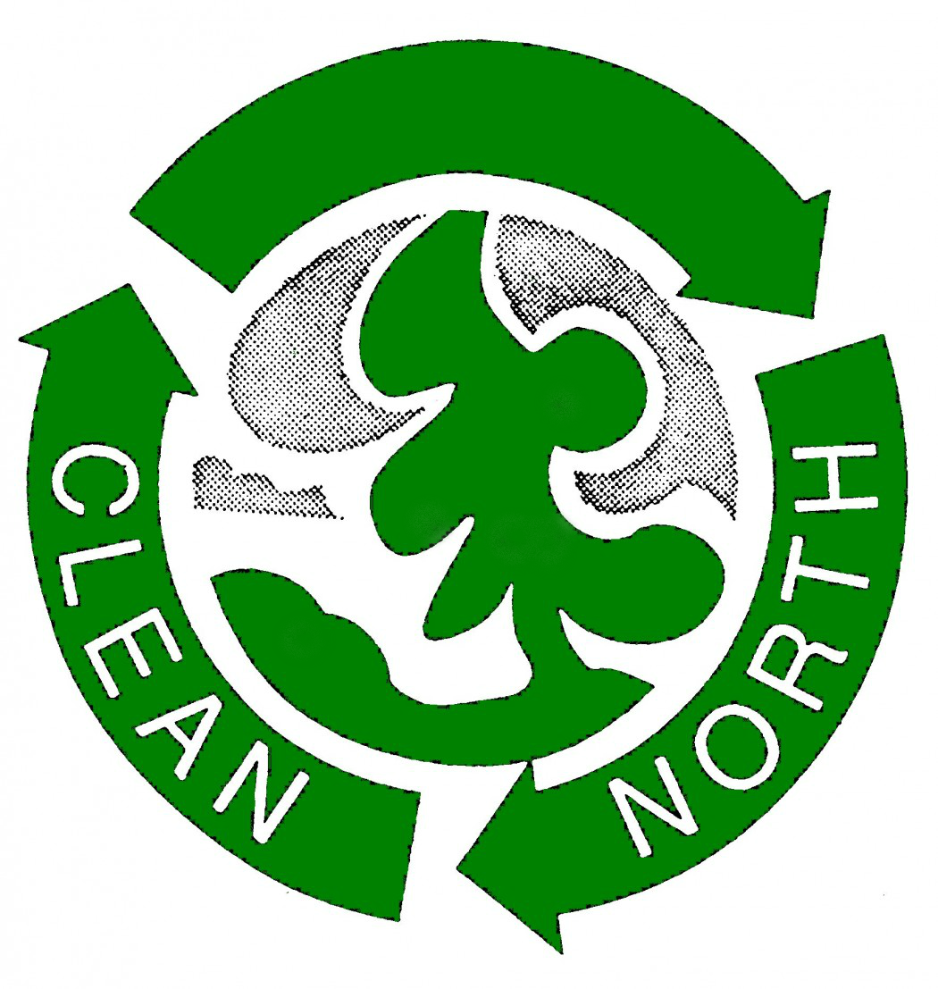 CLEAN NORTH, THE SAULT AND DISTRICT RECYCLING ASSOCIATION logo
