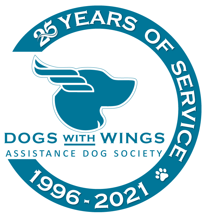 Dogs with Wings Assistance Dog Society logo