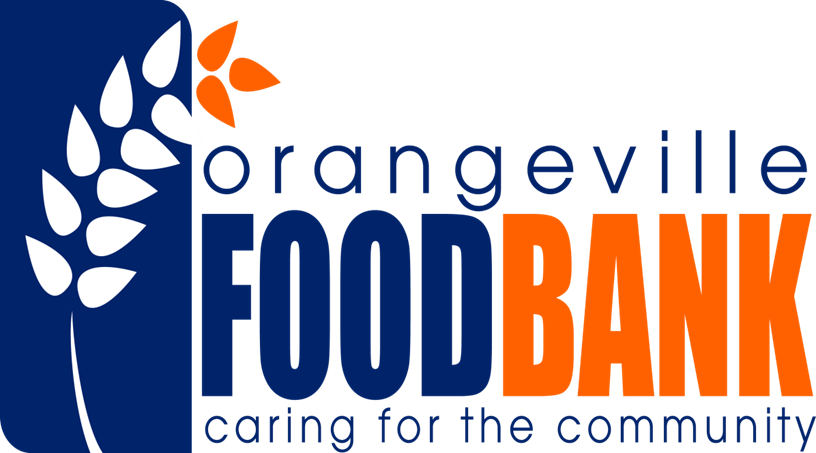 ORANGEVILLE FOOD BANK: CARING FOR THE COMMUNITY logo