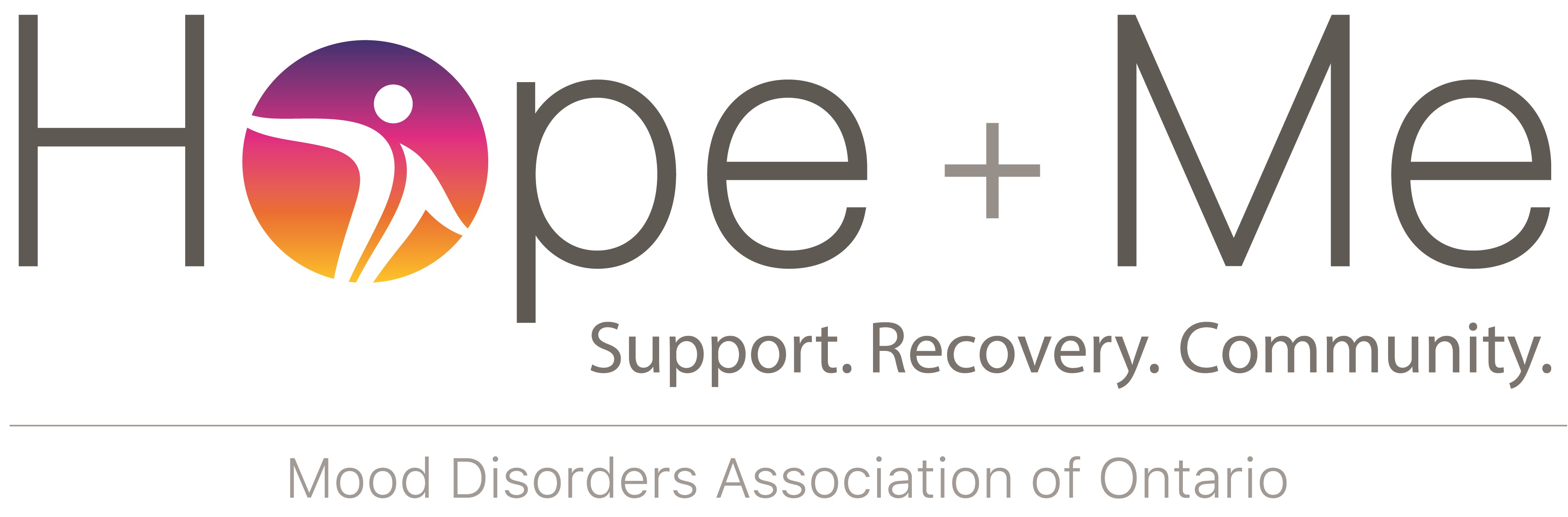 Hope + Me - Mood Disorders Association of Ontario logo